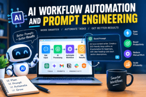 AI workflow automation and prompt engineering for smarter productivity.