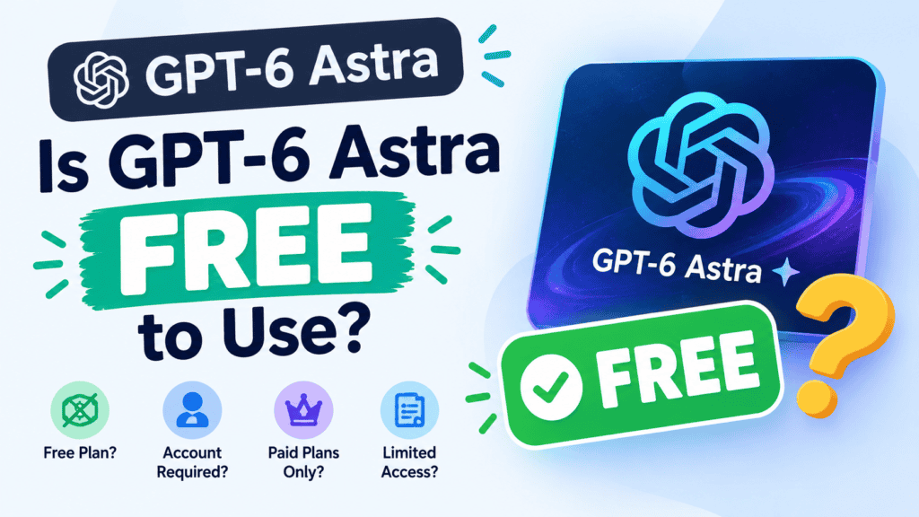 GPT-6 Astra free access details and features for users.