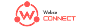 Webse Connect logo with network nodes and connecting lines for digital connectivity.