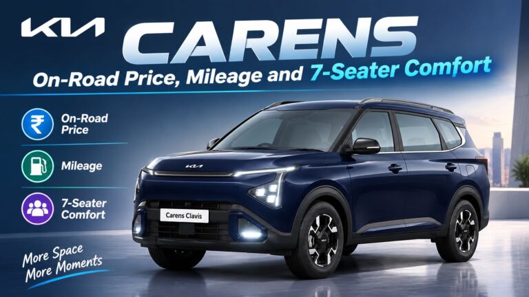 Kia Carens On-Road Price, Mileage and 7-Seater Comfort